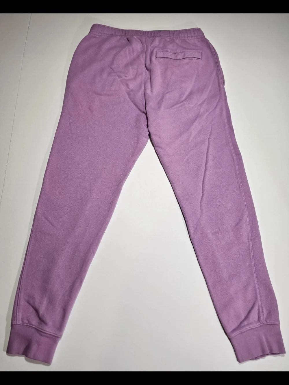 Nike Women's Purple Fleece Club Jogger Sweatpants Drawstring Size M